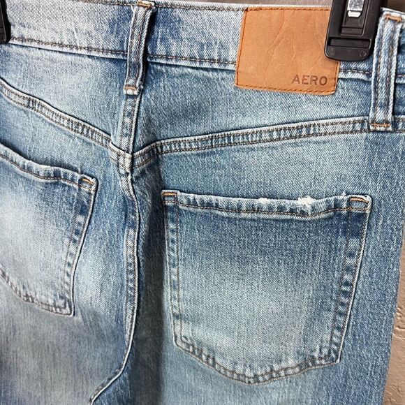Aeropostale High-Rise 90’s Straight Relaxed Jean Size 4 - Picture 6 of 16